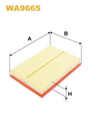 WIX FILTERS Ilmansuodatin WA9665